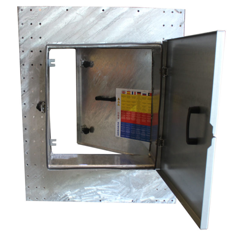 New door-lock system for higher tightness in silo’s access door - Symaga